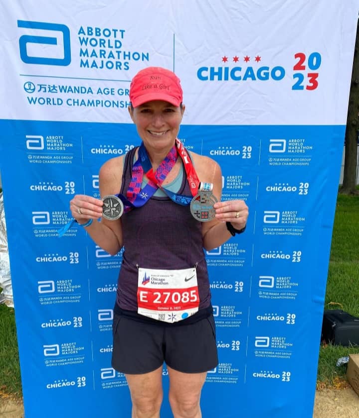 Kristen Gerlach Physical Therapist 3D Gait in Twin Cities Minnesota at Chicago Marathon