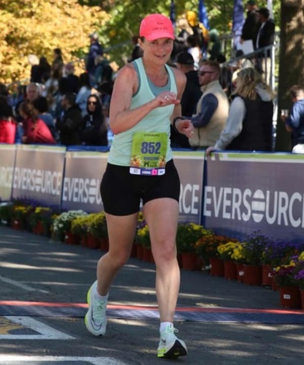Kristen Gerlach Physical Therapist 3D Gait in Twin Cities Minnesota is running a marathon