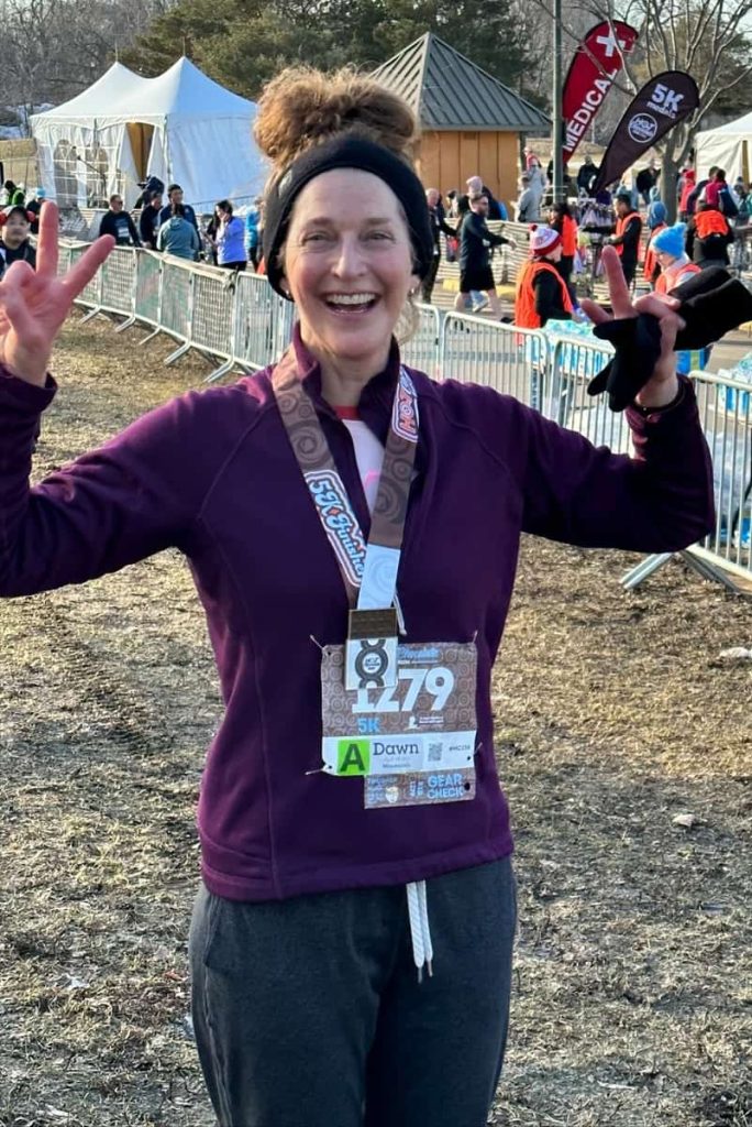 Woman coached by Kristen Gerlach finishes 5K