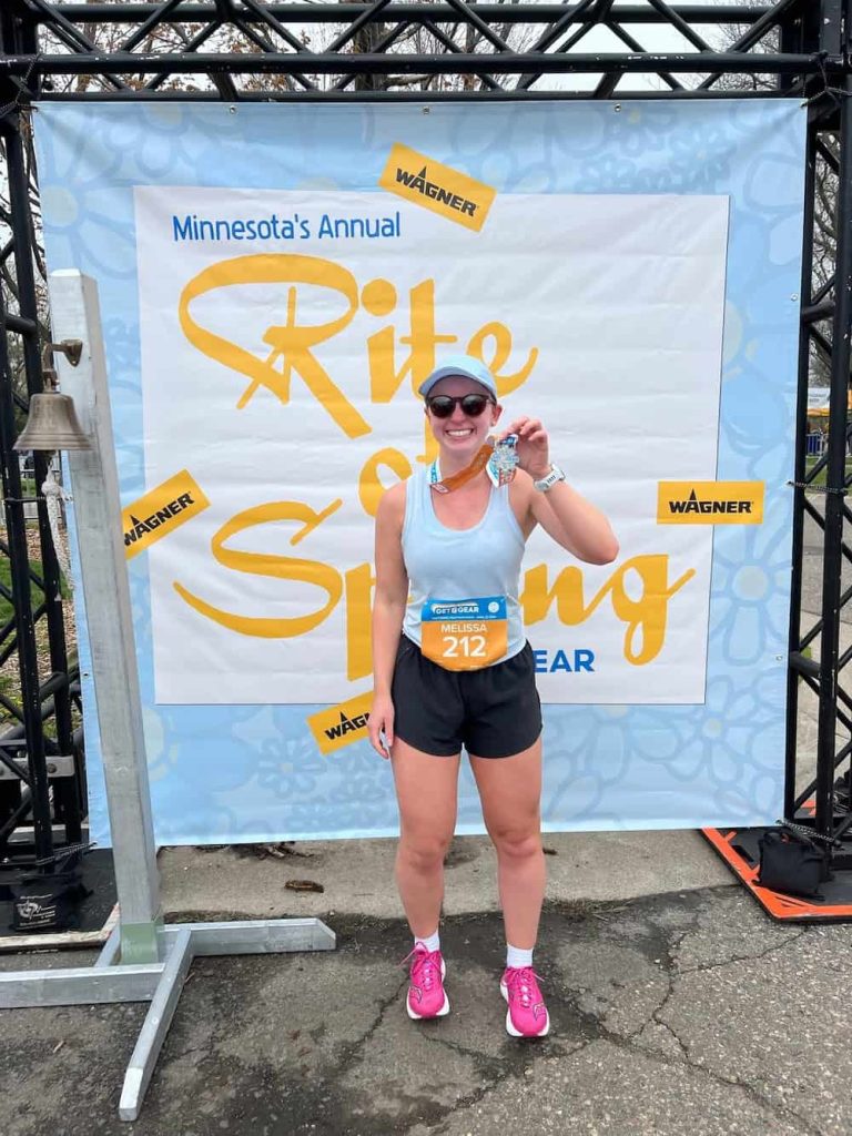 Woman coached by Kristen Gerlach finishes 5K